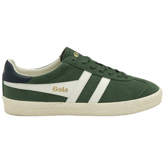 Gola Classics Men's Medallist Sneakers - Evergreen/Off White/Navy