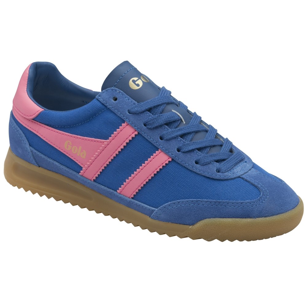 Gola Classics Women's Tornado Sneakers - Sapphire/Fluro Pink
