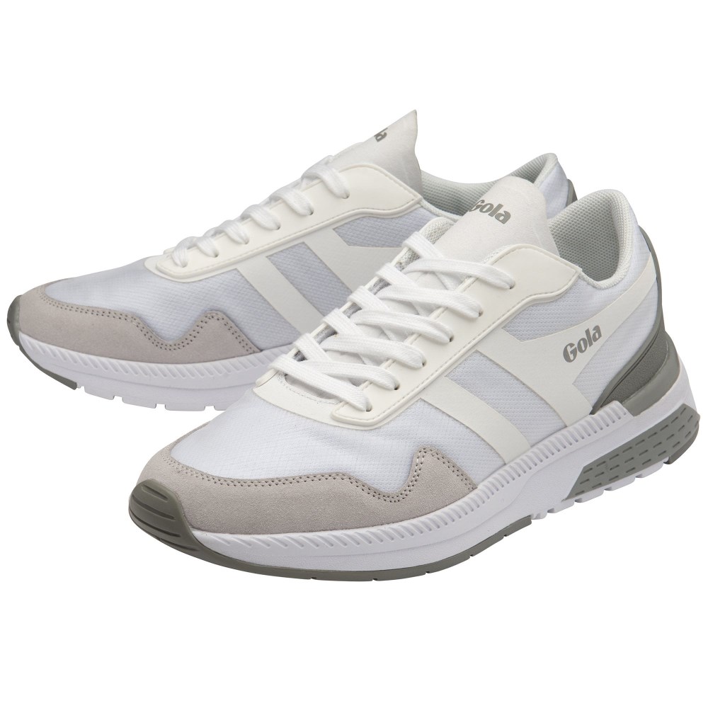 Gola Performance Women's Atomics Sneakers - White/Grey