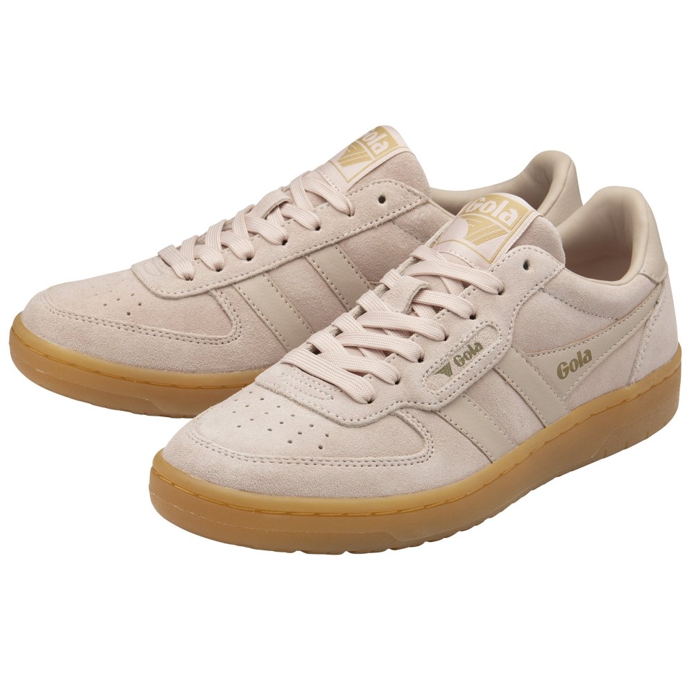 Gola Classics Women's Hawk Suede '86 Sneakers - Rose/Gum