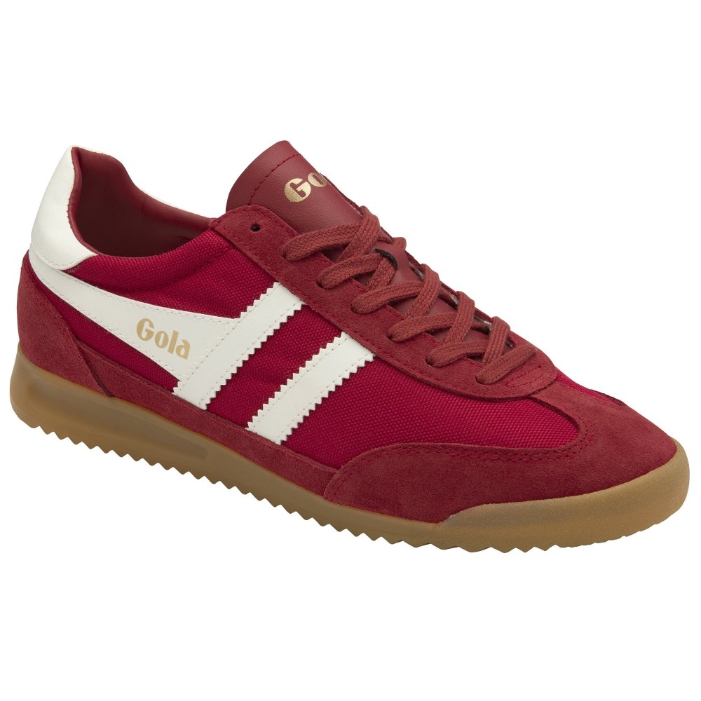 Gola Classics Men's Tornado Sneakers - Deep Red/Off White