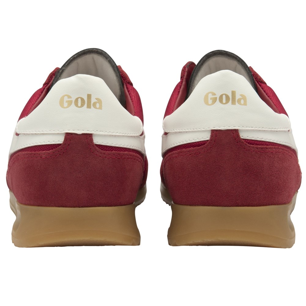 Gola Classics Men's Tornado Sneakers - Deep Red/Off White