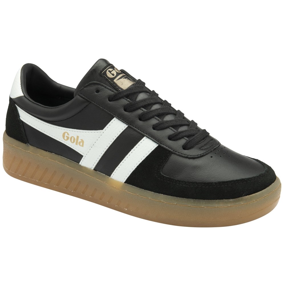 Gola Classics Men's Grandslam Elite Sneakers - Black/White/Gum