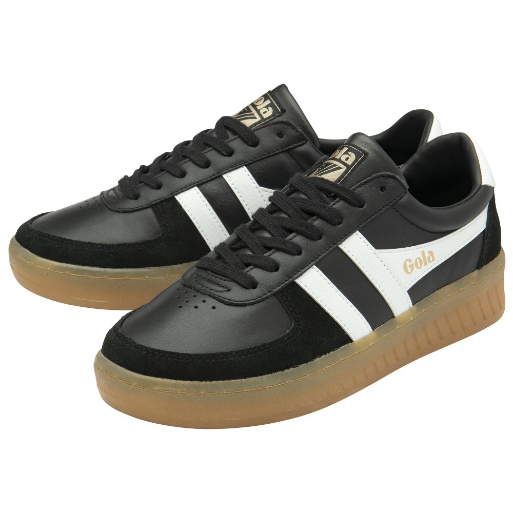 Gola Classics Men's Grandslam Elite Sneakers - Black/White/Gum