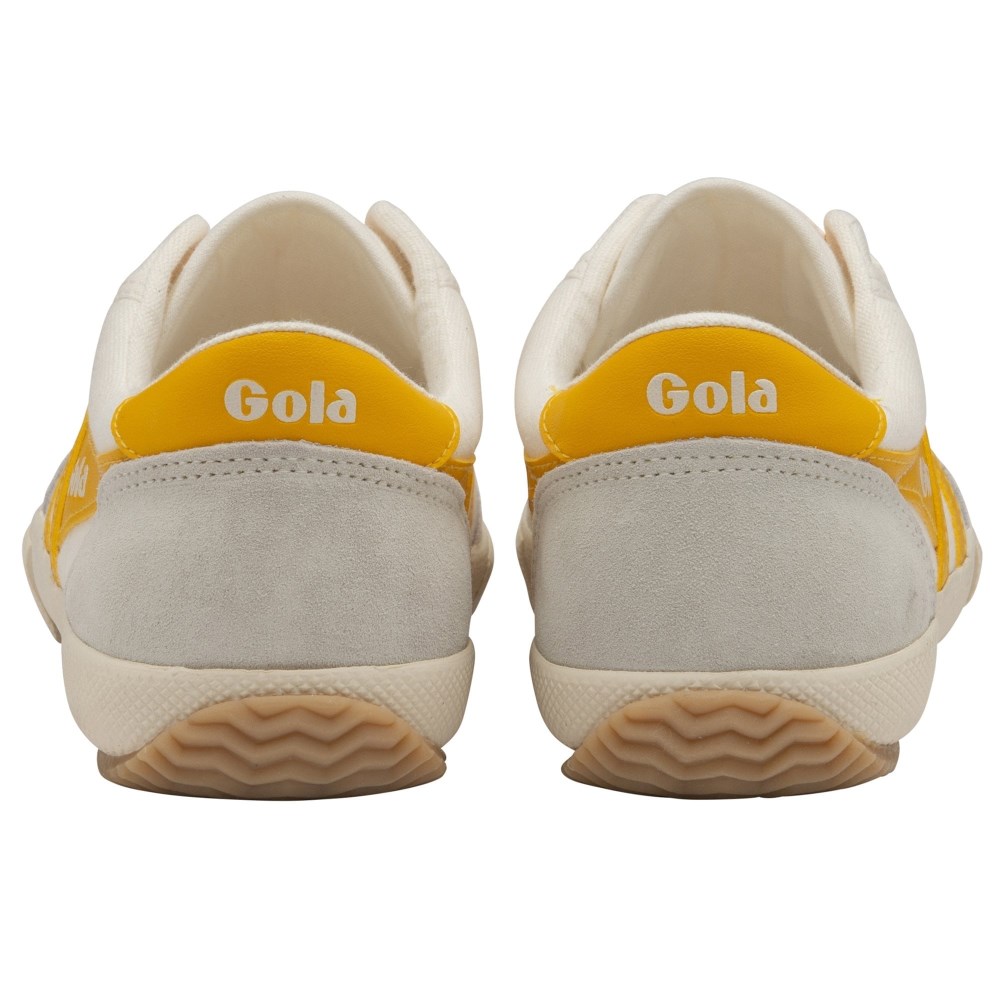 Gola Classics Women's Badminton Sneakers - Off White/Sun