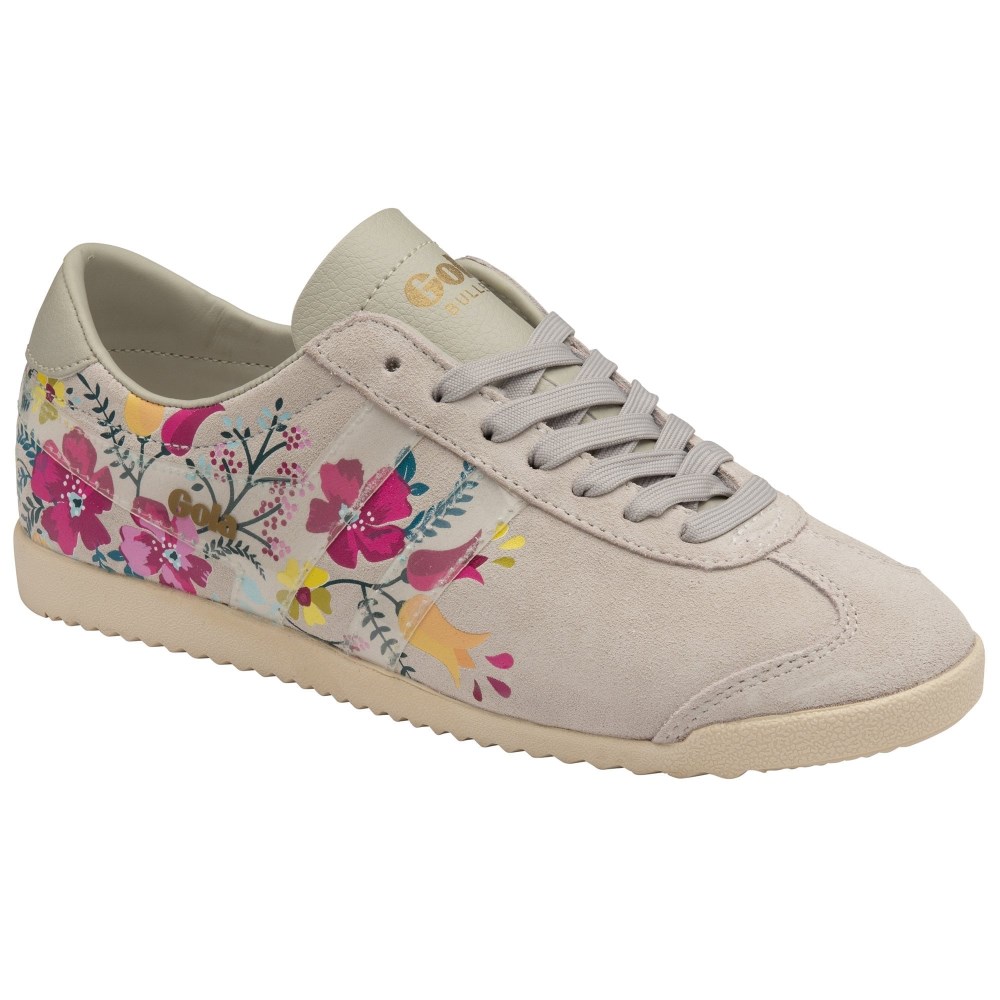 Gola Classics Women's Bullet Floral Sneakers - Off White/Clear/Multi