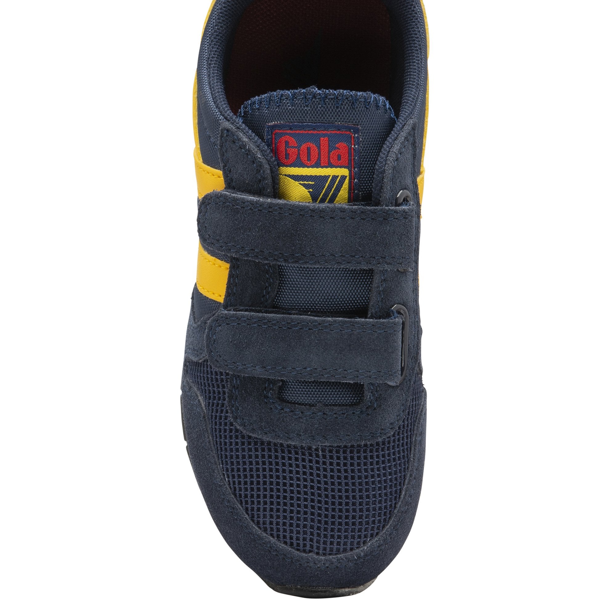 Gola Classics Kids' Daytona Strap Sneakers - Navy/Sun/Red