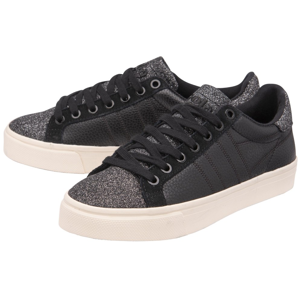 Gola Classics Women's Orchid II Glitter Sneakers - Black