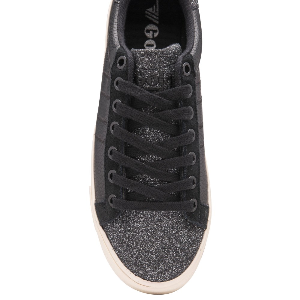 Gola Classics Women's Orchid II Glitter Sneakers - Black