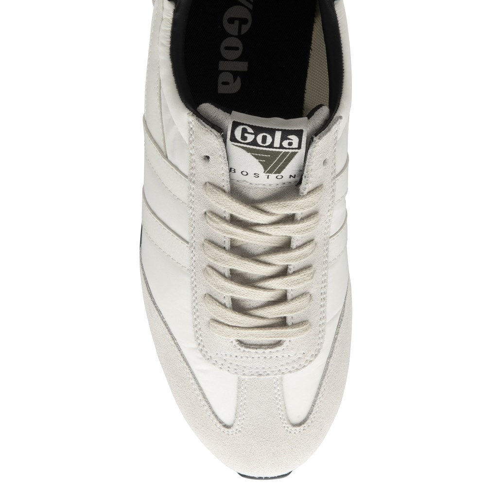 Gola Classics Men's Boston '78 Sneakers - Off White/Khaki/Black