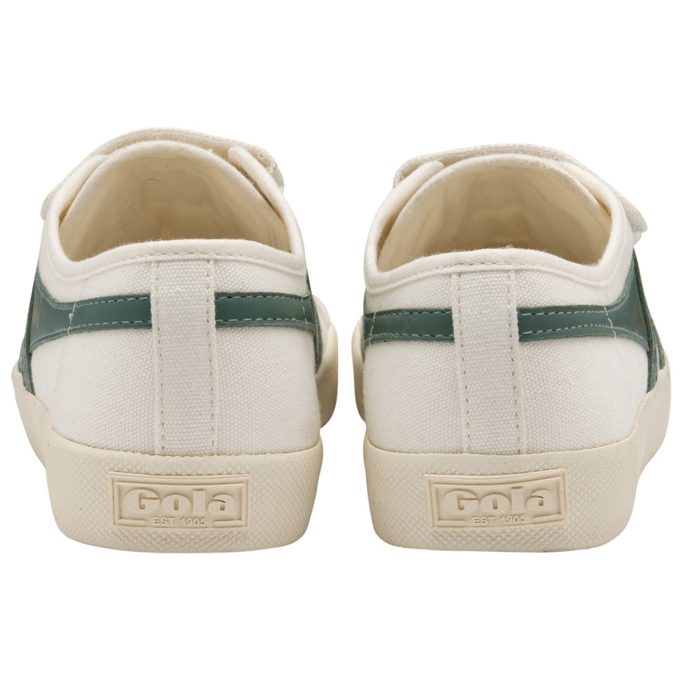 Vegan Gola Classics Women's Coaster Strap - Off White/Green Mist