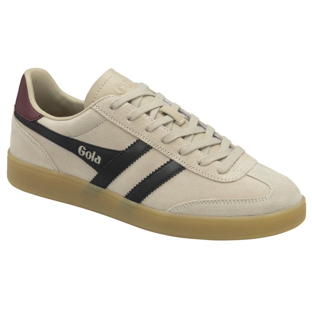 Gola Classics Men's Viper Sneakers - Bone/Black/Red Ochre/Gum