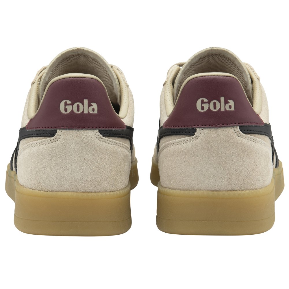 Gola Classics Men's Viper Sneakers - Bone/Black/Red Ochre/Gum