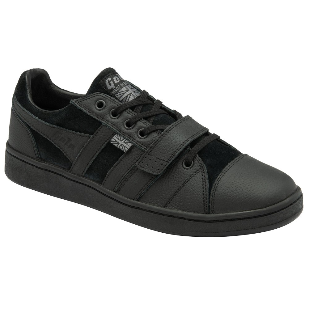 Gola Made in England - 1905 Men's Sentry Engineered Garment Sneakers - Black/Black