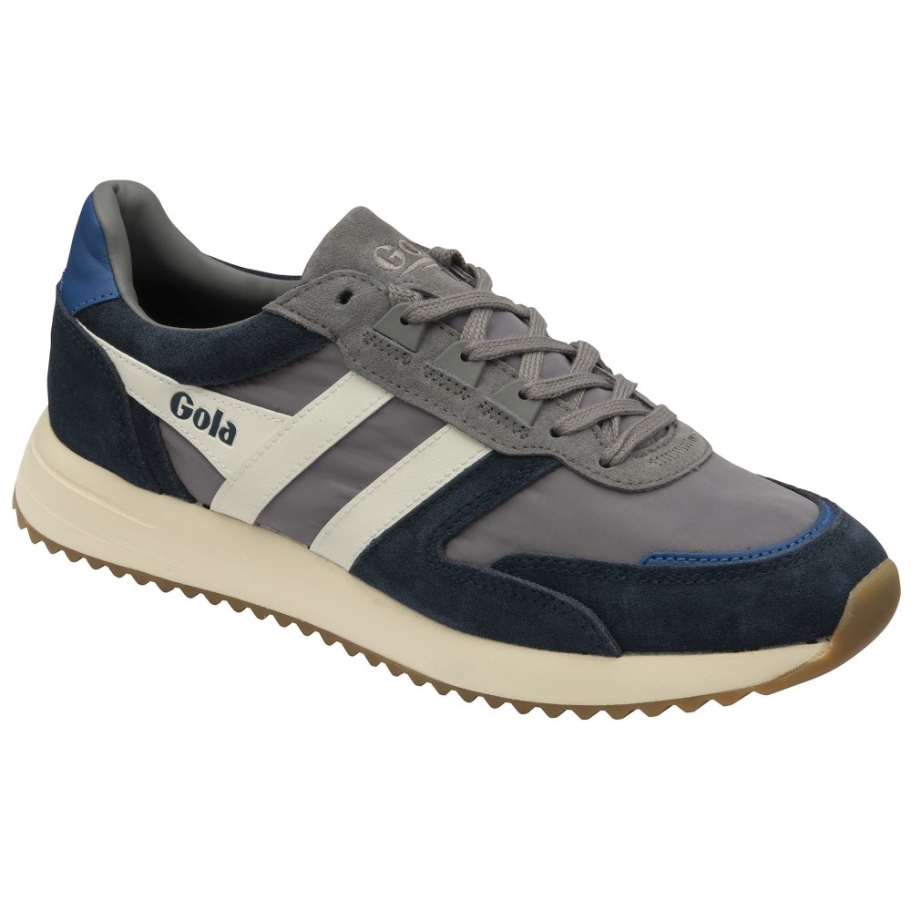 Gola Classics Men's Chicago Sneakers - Ash/Navy/White