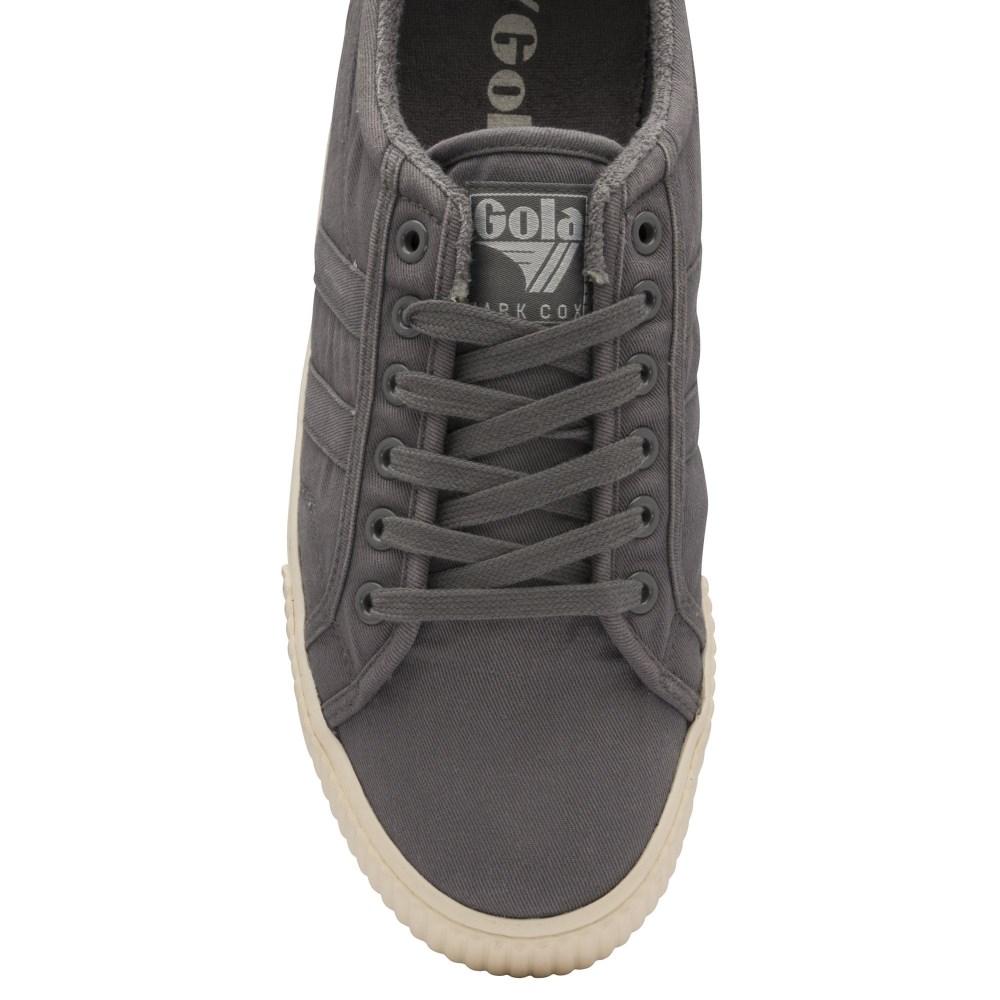 Vegan Gola Classics Men's Tennis Mark Cox Wash Sneakers - Ash/Ash