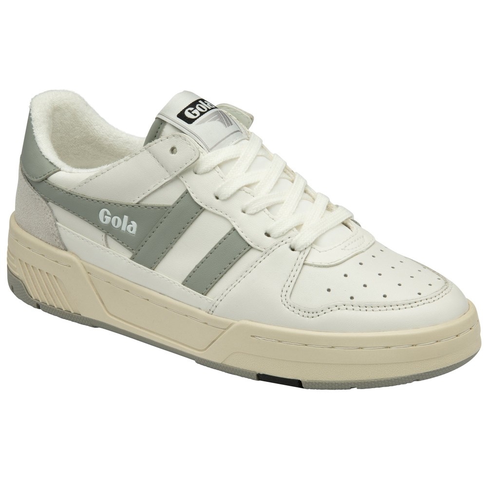 Gola Classics Women's Allcourt Sneakers - White/Light Grey