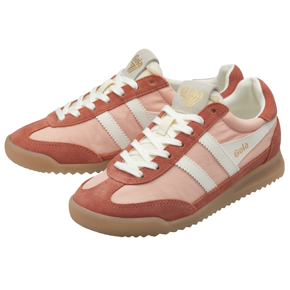 Gola Classics Women's Firefly Sneakers - Pale Pink/Clay/Off White