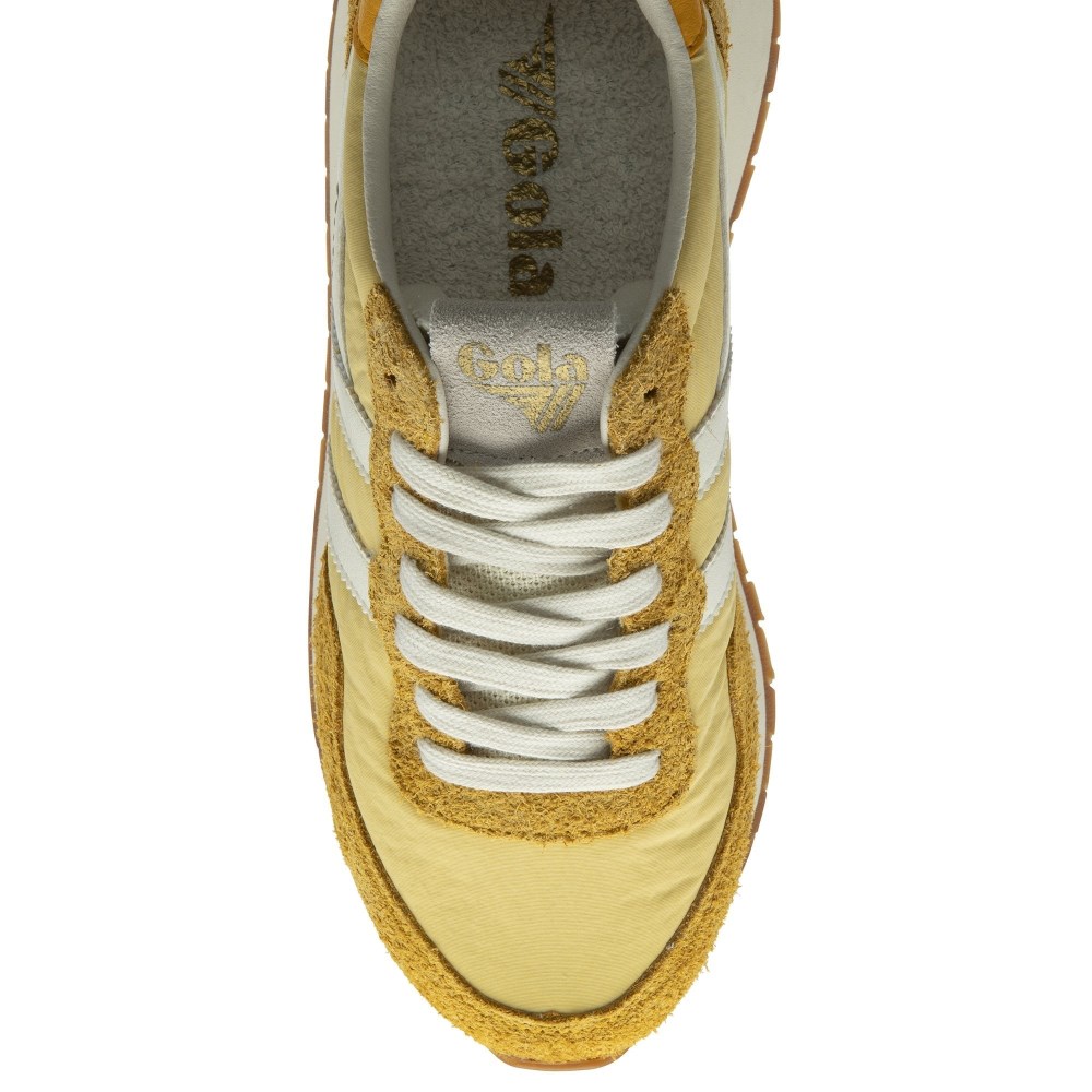 Gola Classics Women's Arizona Sneakers - Pollen/Sun/Off White