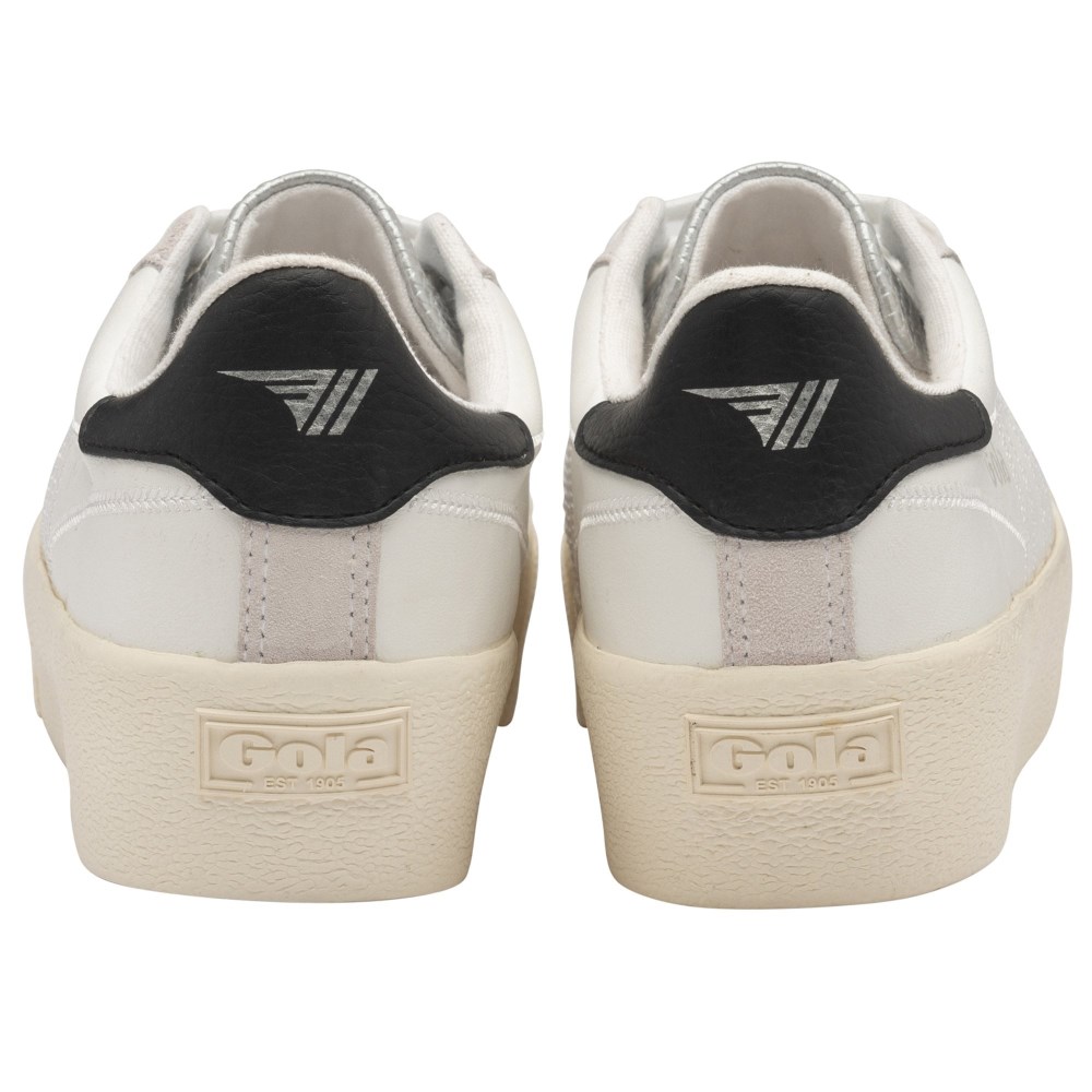 Gola Classics Women's Orchid Platform Viper - White/Silver
