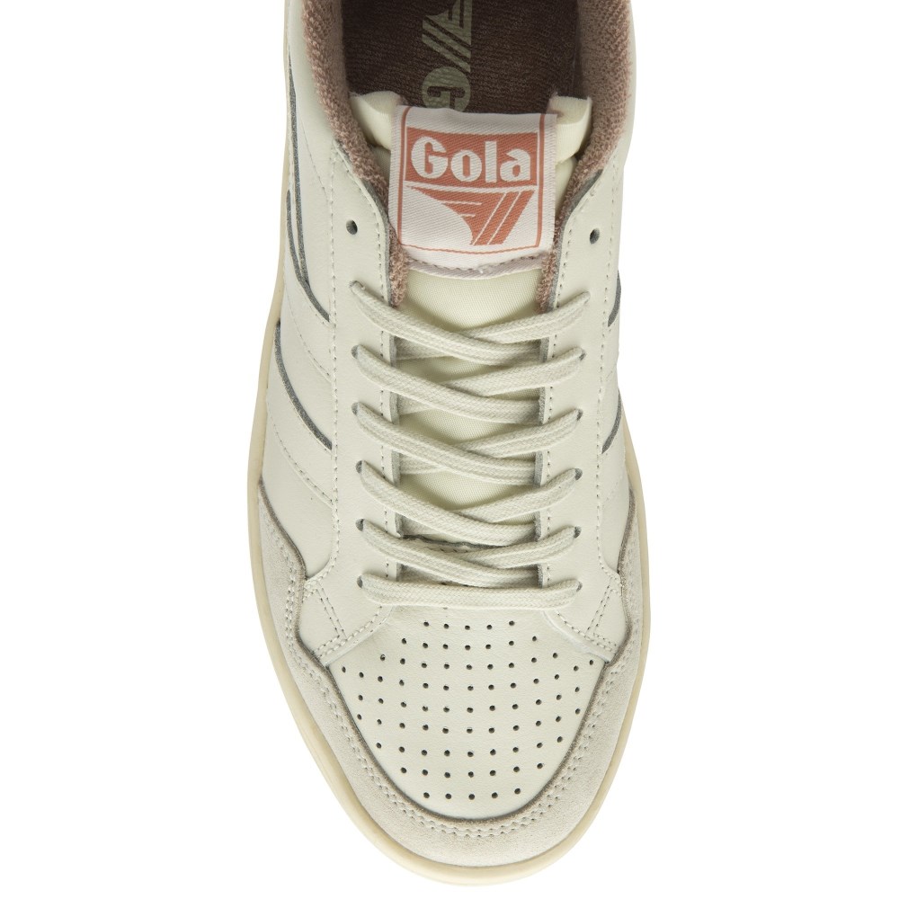 Gola Classics Women's Eagle Sneakers - Off White/Peony