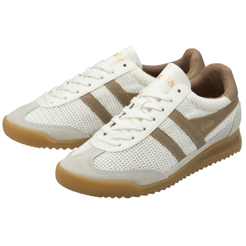 Gola Classics Women's Tornado Zephyr Sneakers - Off White/Light Caramel
