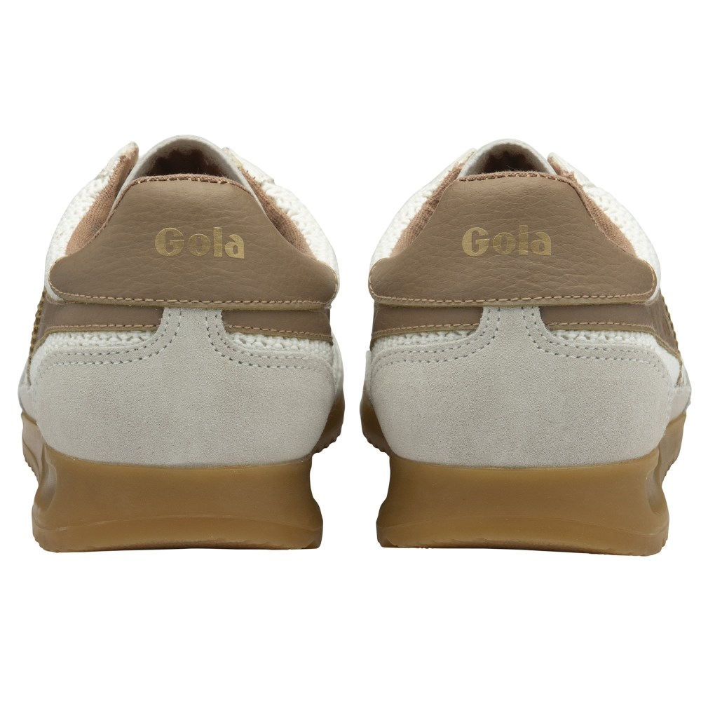 Gola Classics Women's Tornado Zephyr Sneakers - Off White/Light Caramel