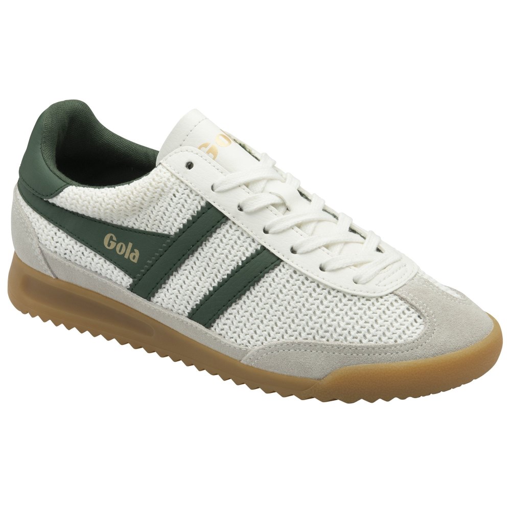 Gola Classics Women's Tornado Zephyr Sneakers - Off White/Evergreen