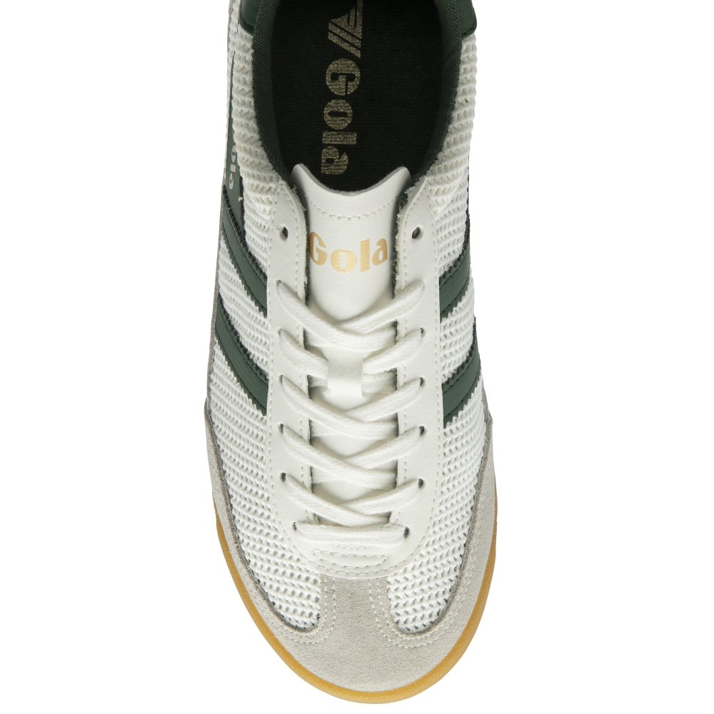 Gola Classics Women's Tornado Zephyr Sneakers - Off White/Evergreen