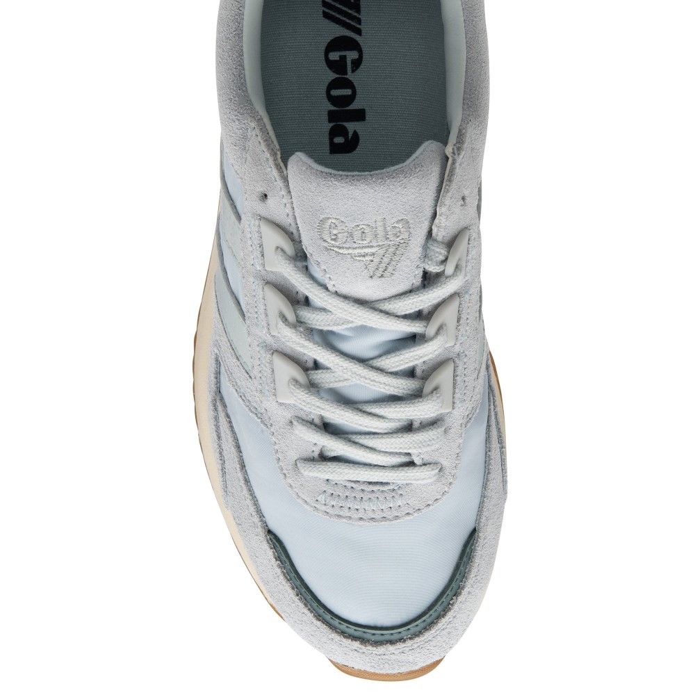 Gola Classics Women's Chicago Sneakers - Ice Blue/Ice Blue/Slate