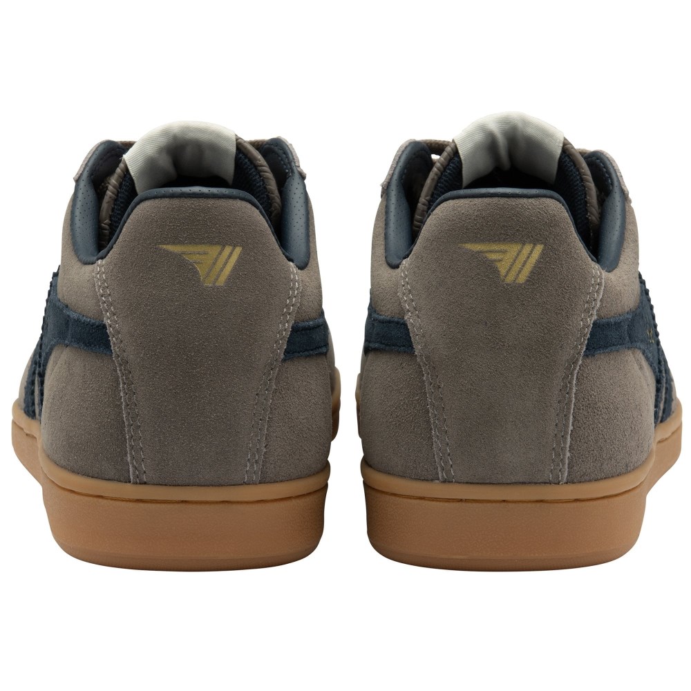 Gola Classics Men's Equipe Suede Sneakers - Taupe/Navy/Gum