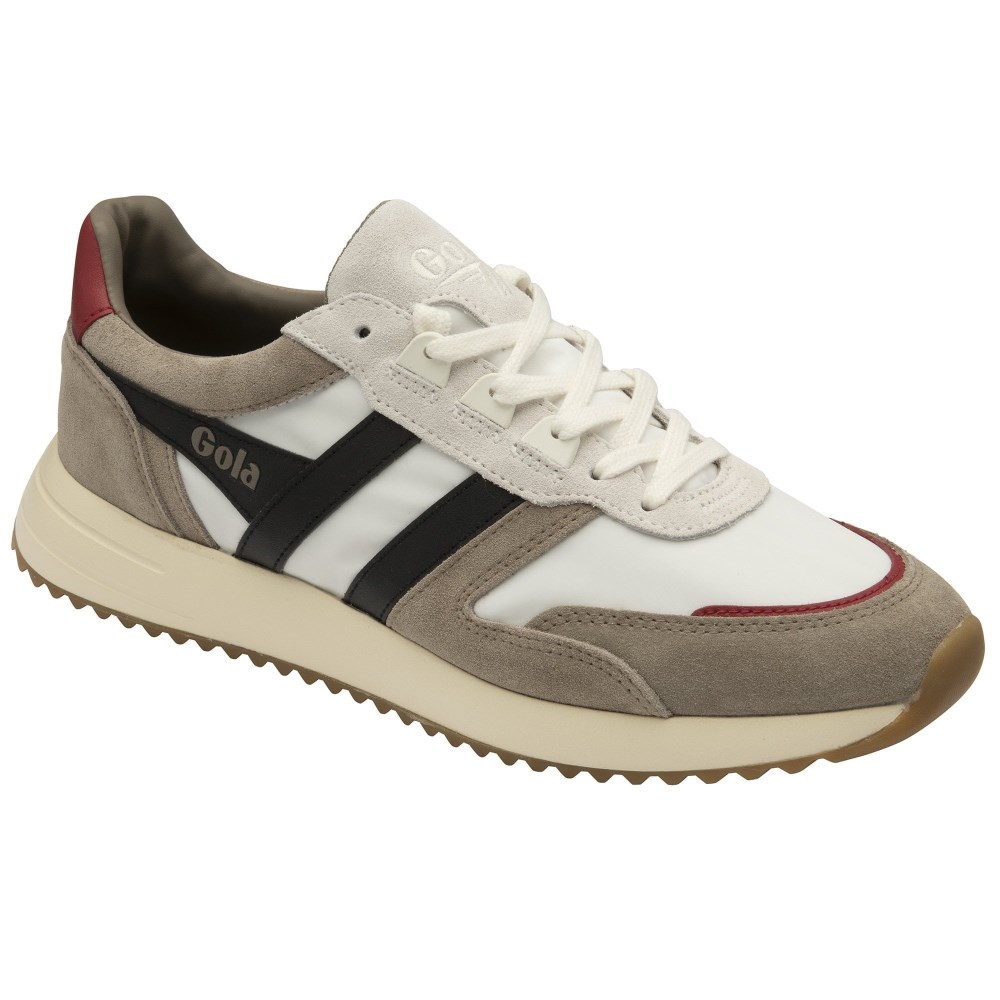 Gola Classics Men's Chicago Sneakers - Off White/Rhino/Black