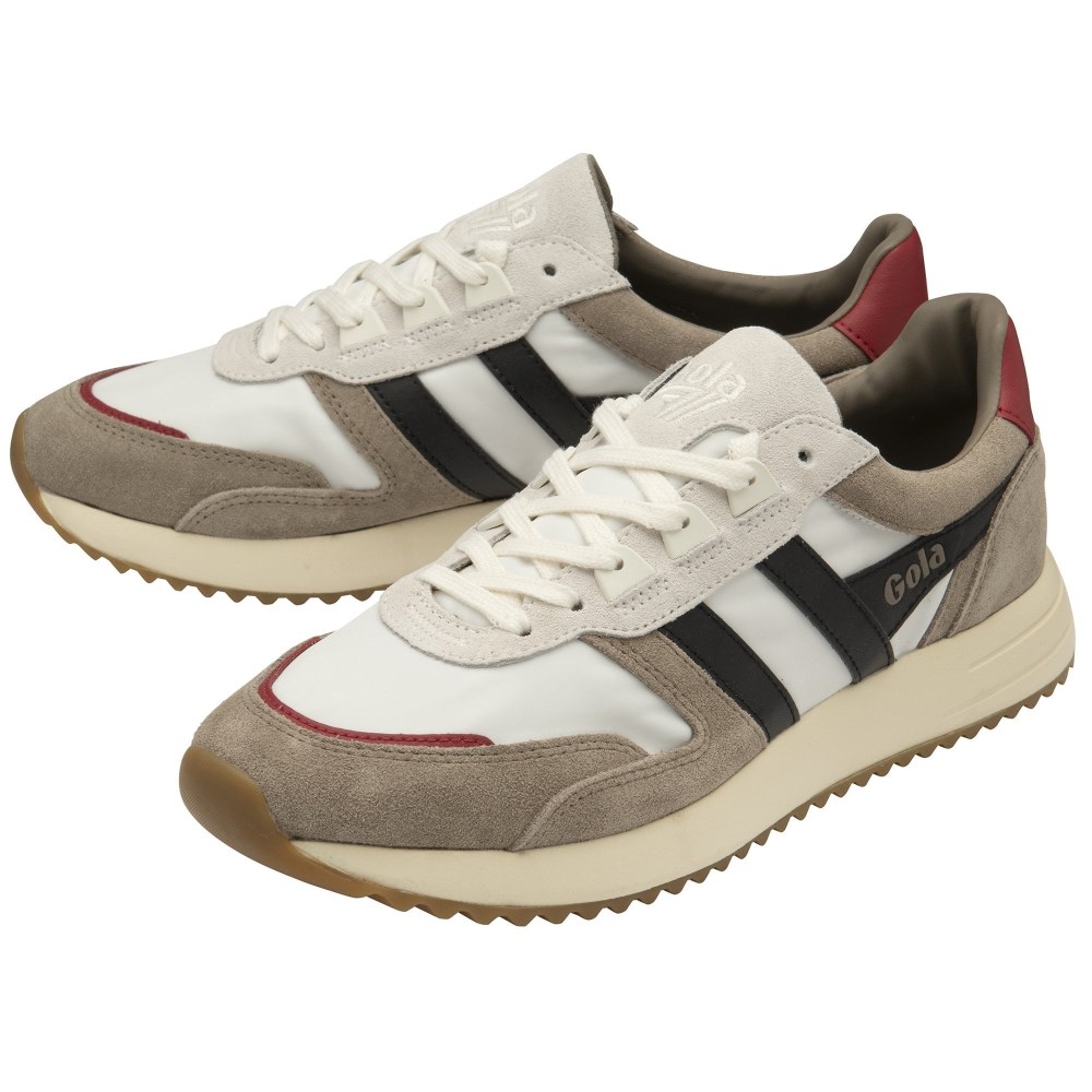 Gola Classics Men's Chicago Sneakers - Off White/Rhino/Black