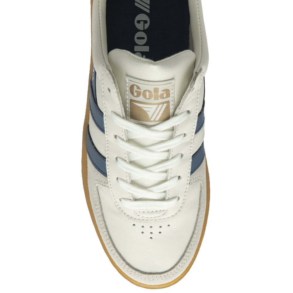 Gola Classics Women's Grandslam Elite Sneakers - White/Moonlight/Lavender/Gum