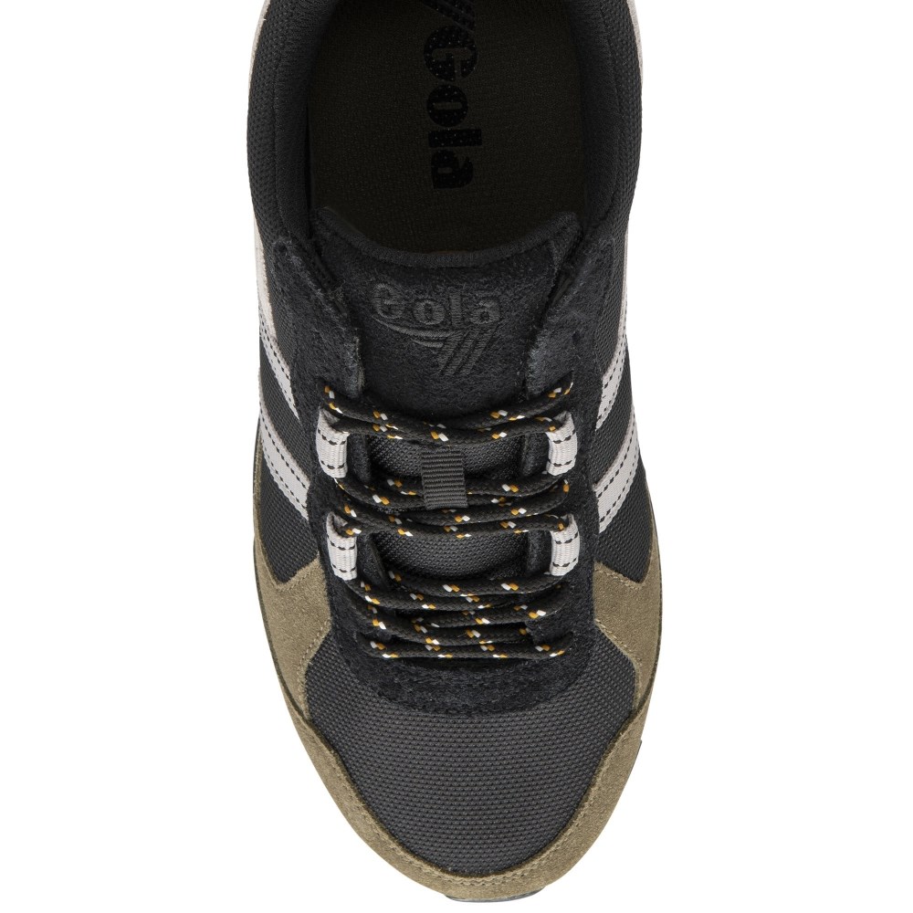 Gola Classics Men's Altitude Sneakers - Black/Khaki/Off White