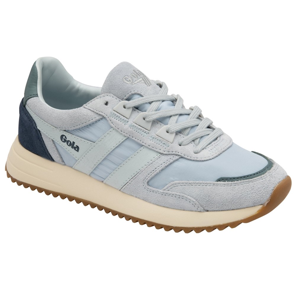 Gola Classics Women's Chicago Sneakers - Ice Blue/Ice Blue/Slate