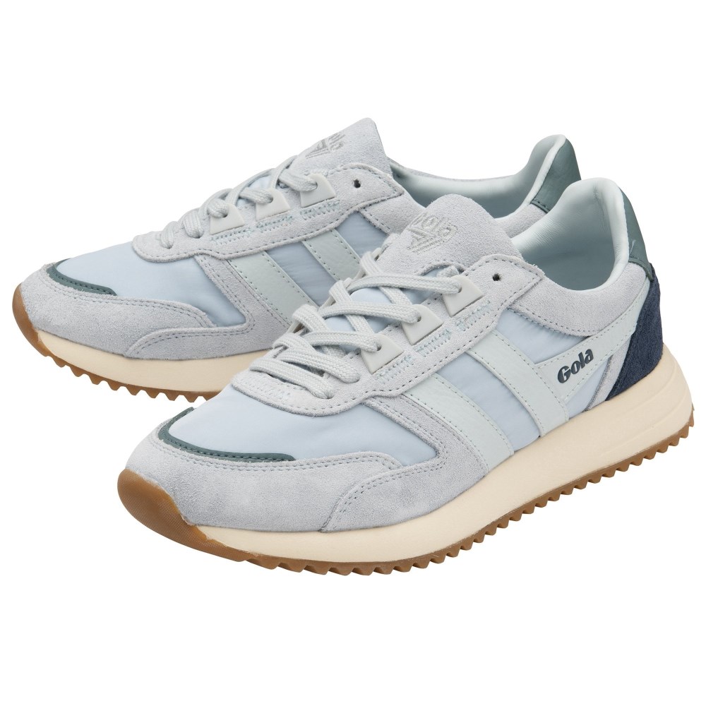 Gola Classics Women's Chicago Sneakers - Ice Blue/Ice Blue/Slate