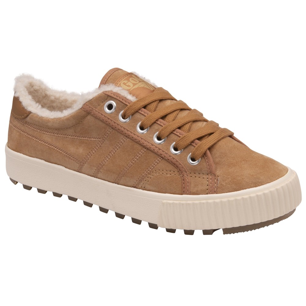 Gola Classics Women's Nordic Plimsolls - Light Caramel