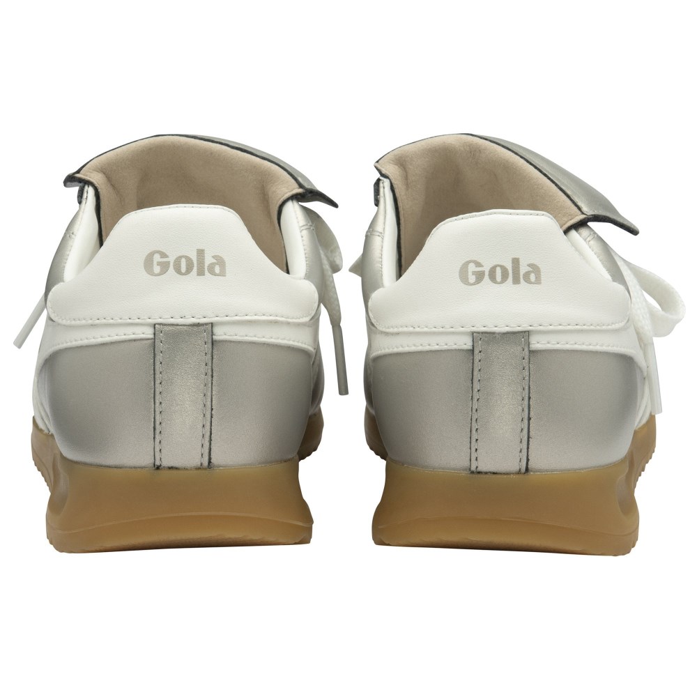 Gola Classics Sheerluxe Women's Stadium '86 Sneakers - Champagne/Off White