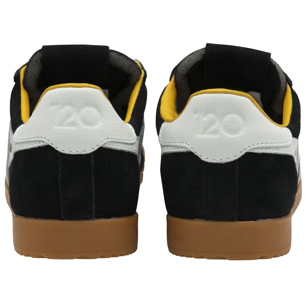 Gola Classics Women's Elan 120 Suede Sneakers - Black/White