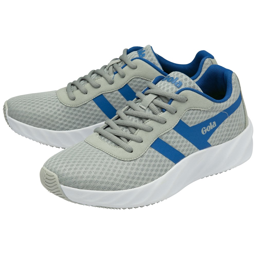 Gola Performance Men's Draken Sneakers - Light Grey/Azure Blue
