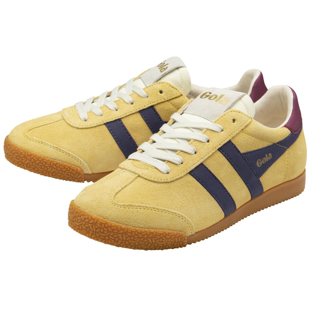 Gola Classics Sheerluxe Women's Elan Sneakers - Pollen/Plum/Cerise