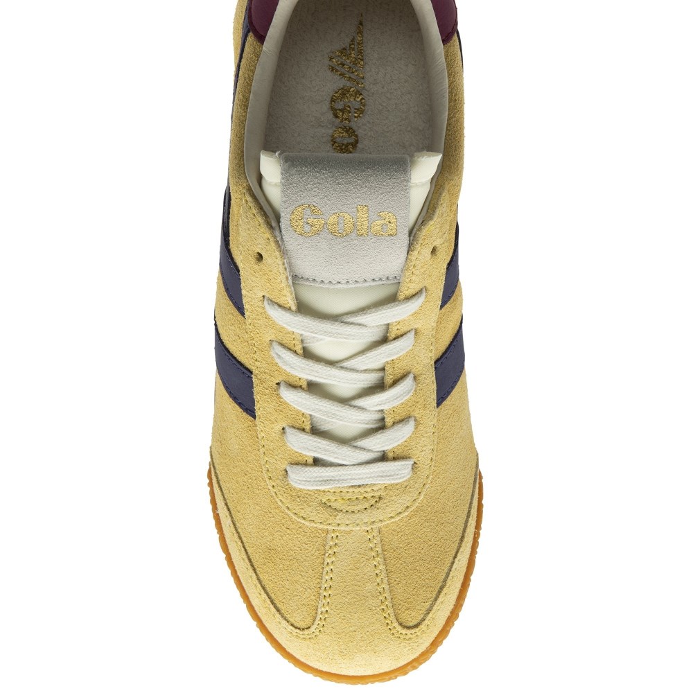 Gola Classics Sheerluxe Women's Elan Sneakers - Pollen/Plum/Cerise