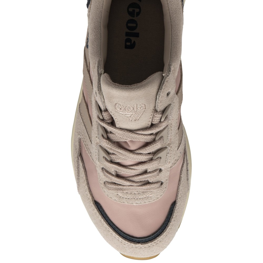 Gola Classics Women's Chicago Sneakers - Blossom/Blossom/Ocean