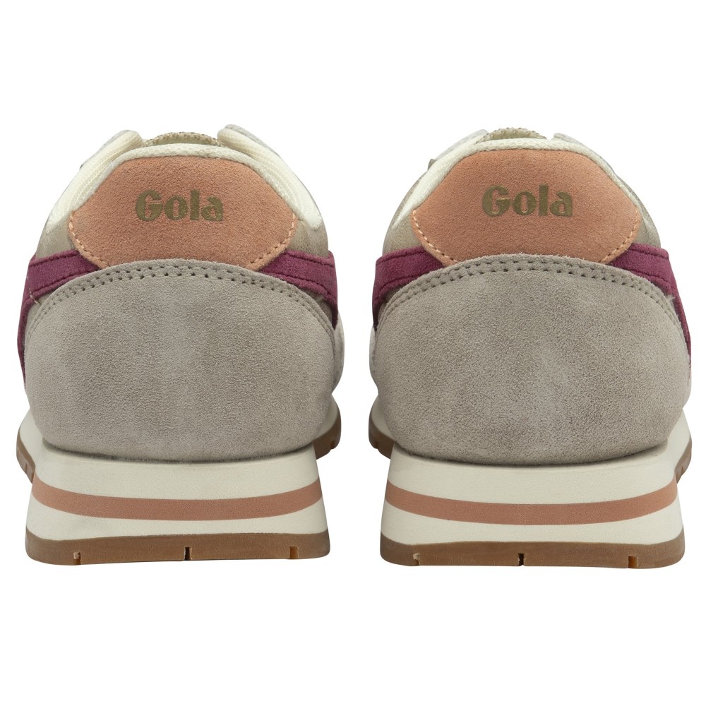 Gola Classics Women's Daytona Blaze Sneakers - Gold/Cerise/Terracotta