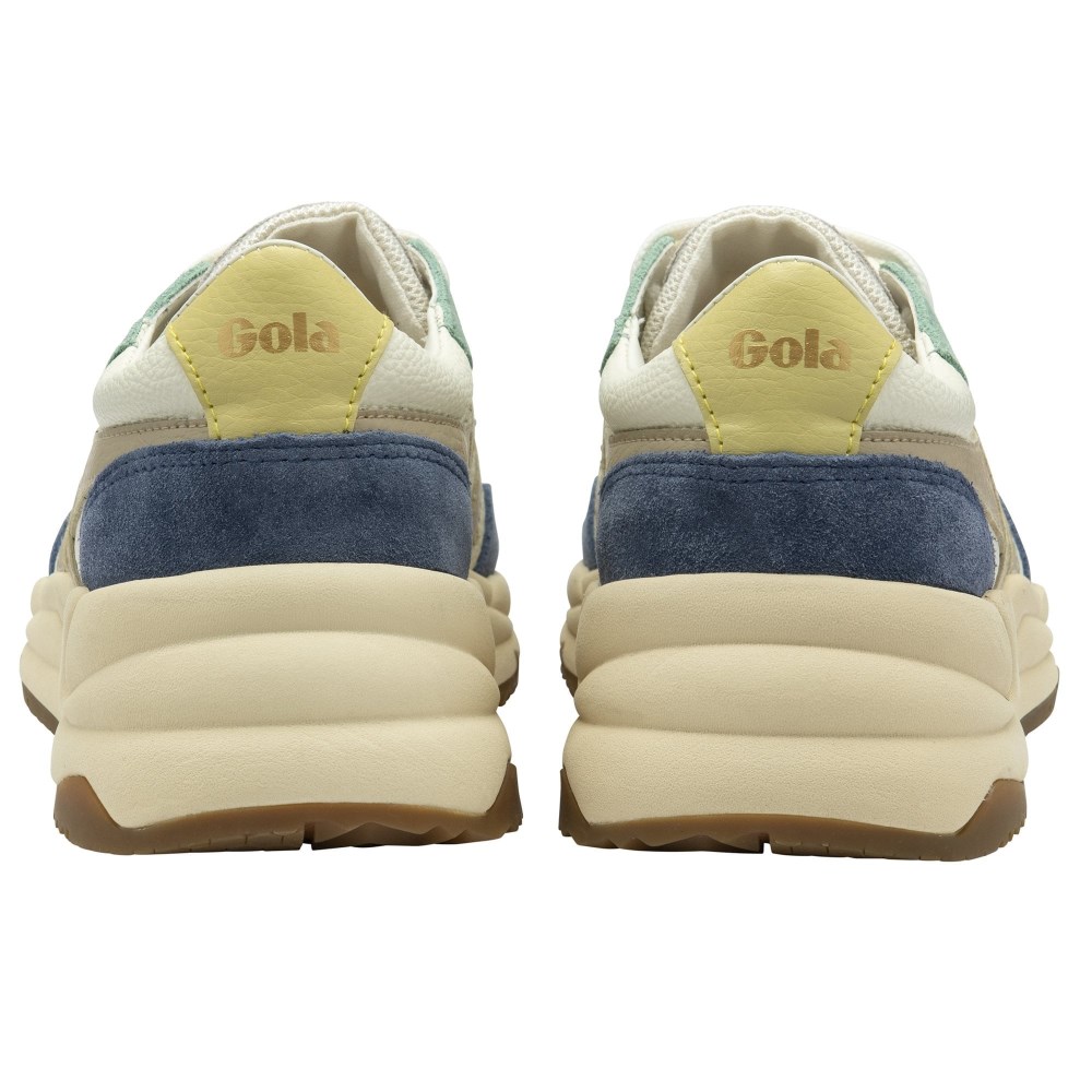 Gola Classics Women's Saturn Quadrant Sneakers - Off White/Moonlight/Wheat