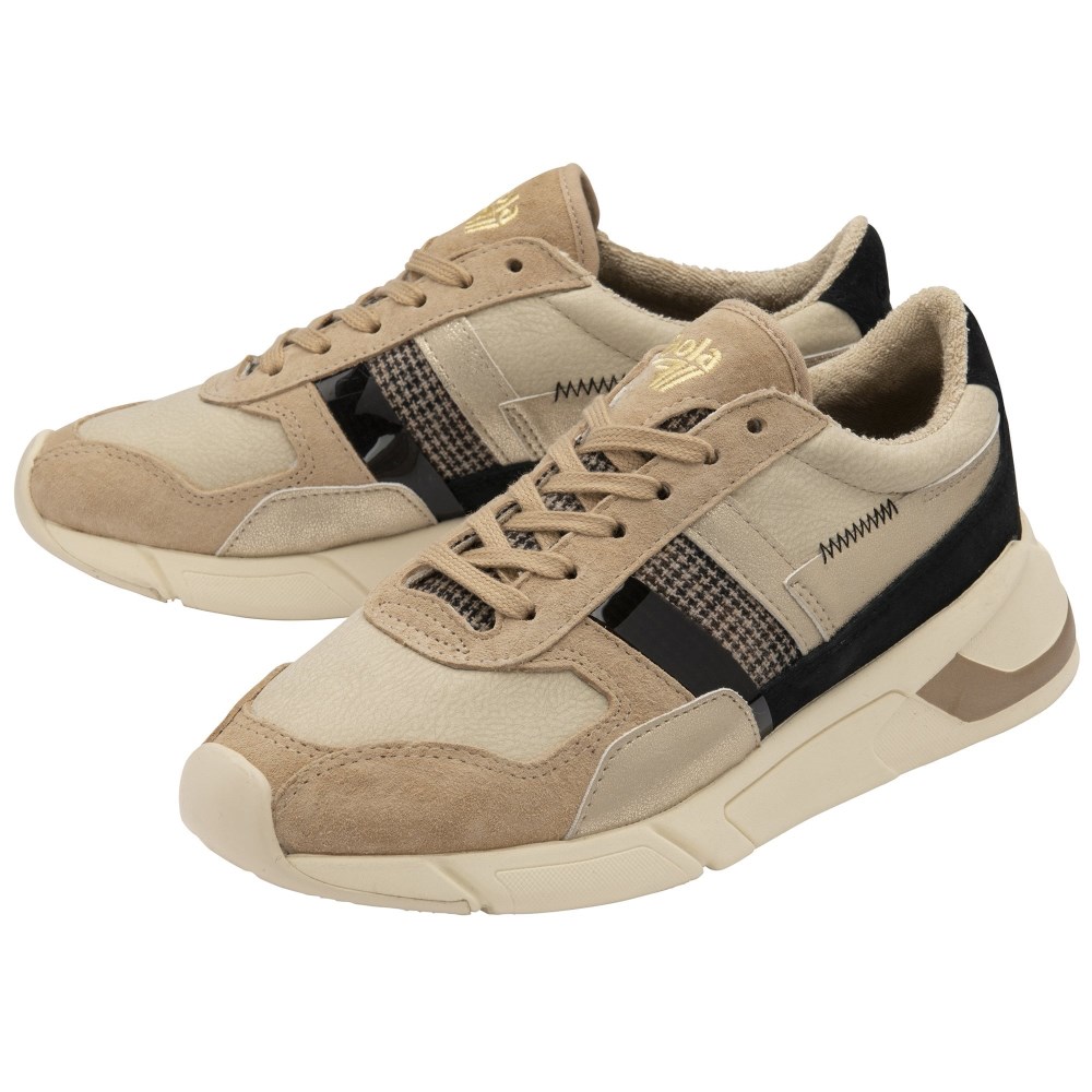 Gola Classics Women's Eclipse Mode Sneakers - Oat/Tweed/Multi