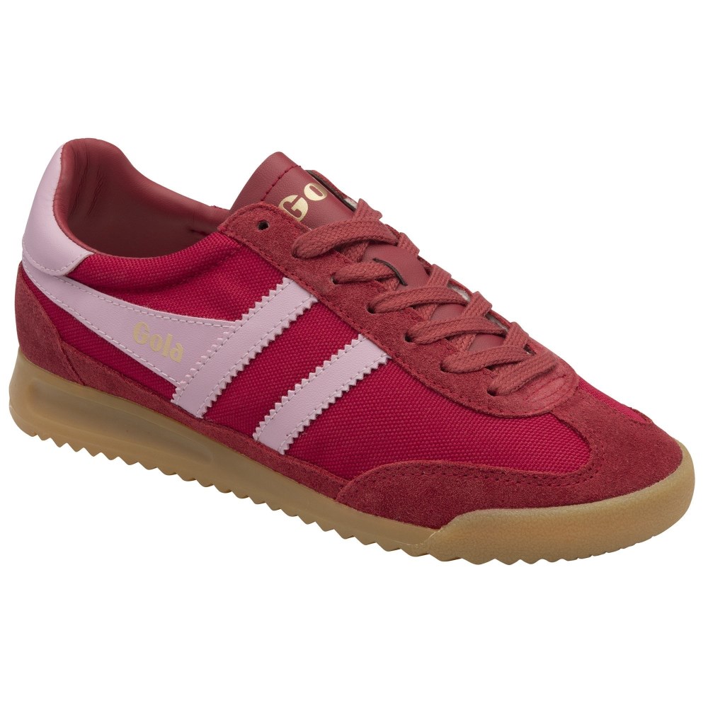 Gola Classics Women's Tornado Sneakers - Deep Red/Candy