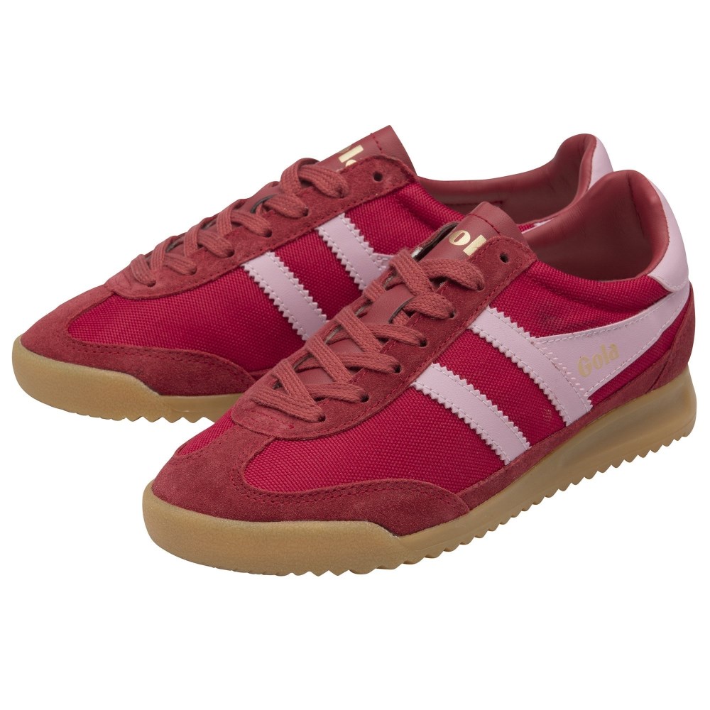 Gola Classics Women's Tornado Sneakers - Deep Red/Candy