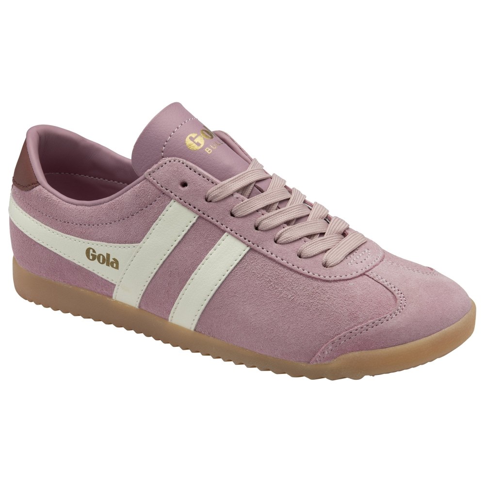 Gola Classics Women's Bullet Suede Sneakers - Candy/Off White/Pale Gum